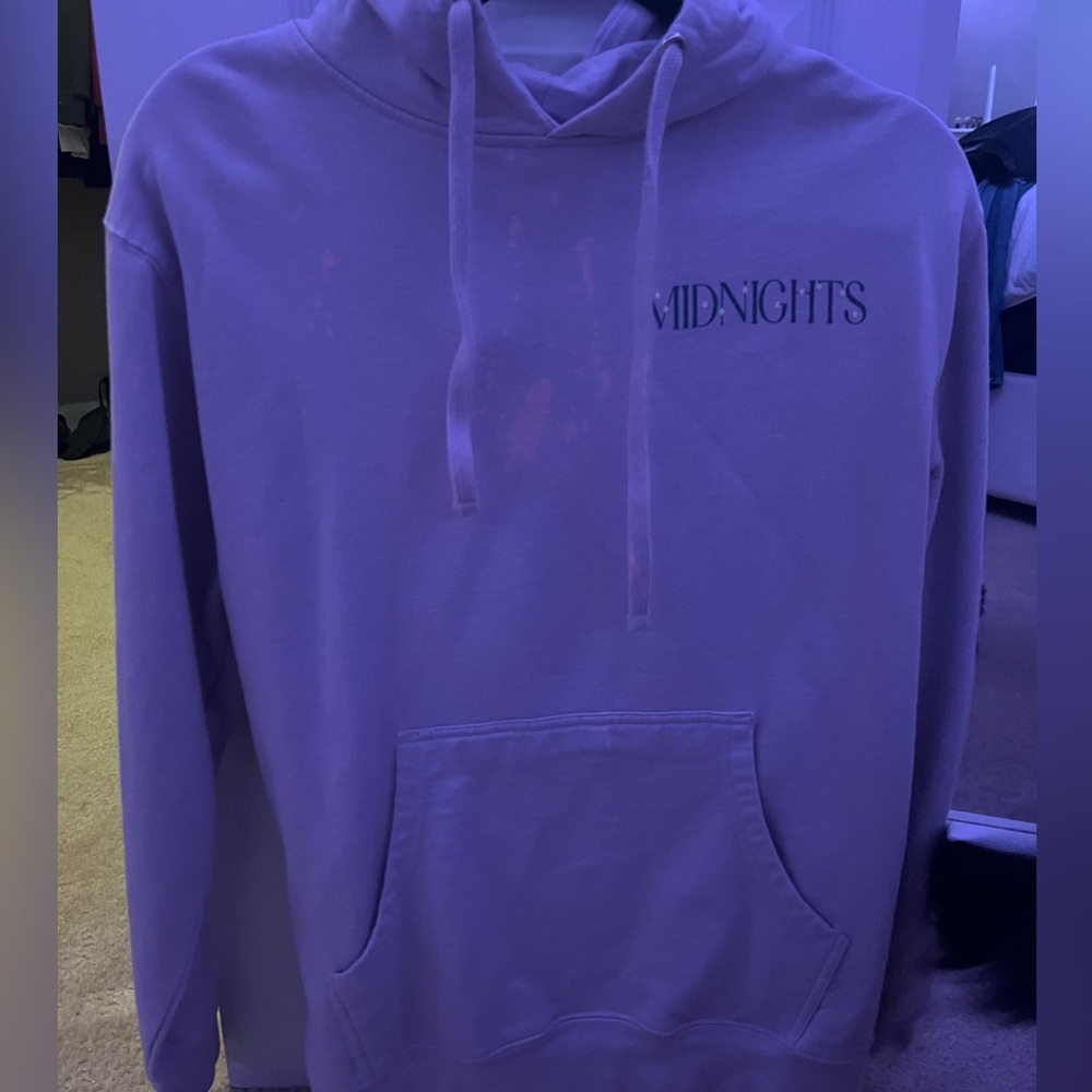 Lilac Taylor Swift Midnights hoodie